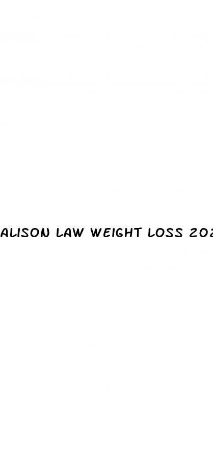 alison law weight loss 2023