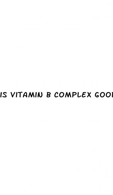 is vitamin b complex good for weight loss