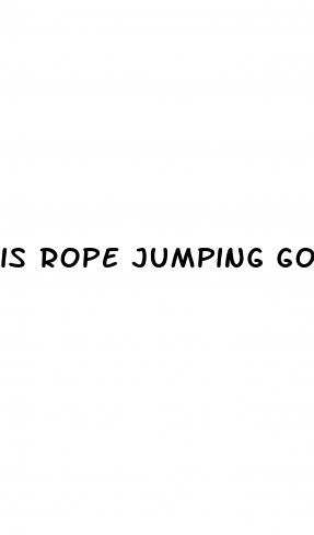 is rope jumping good for weight loss