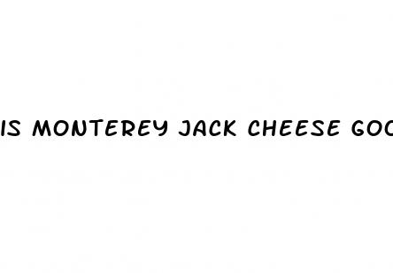 is monterey jack cheese good for weight loss