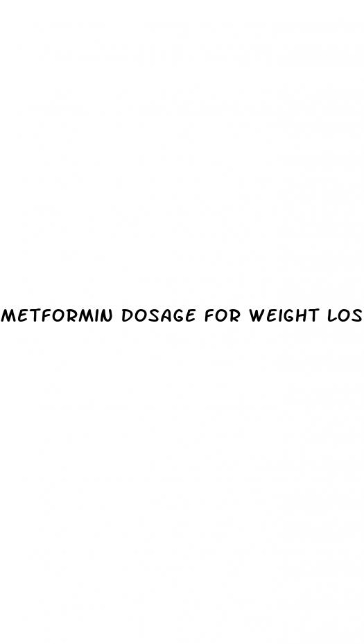 metformin dosage for weight loss in non diabetics
