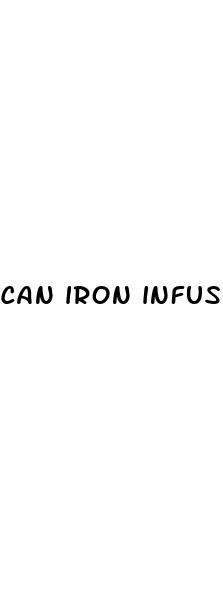 can iron infusions cause weight loss