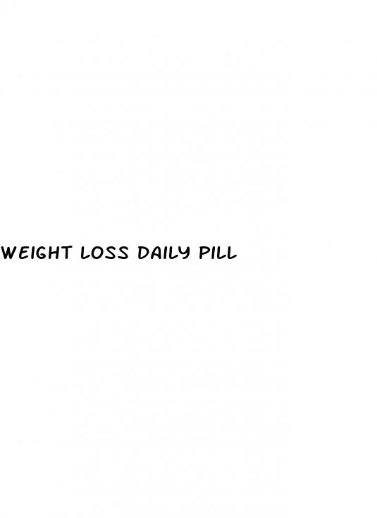 weight loss daily pill