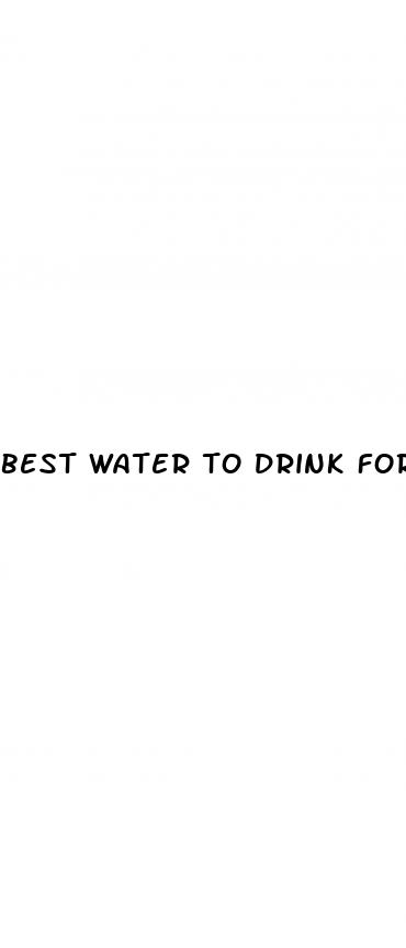 best water to drink for weight loss