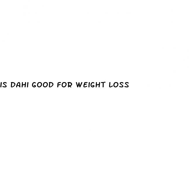 is dahi good for weight loss