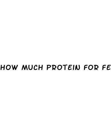 how much protein for female weight loss