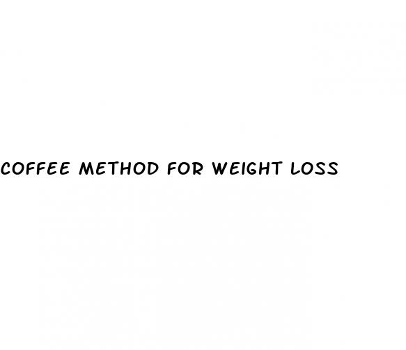 coffee method for weight loss