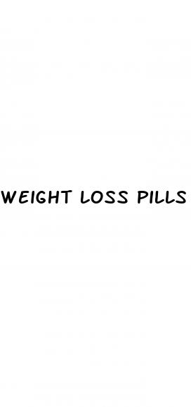 weight loss pills good for you
