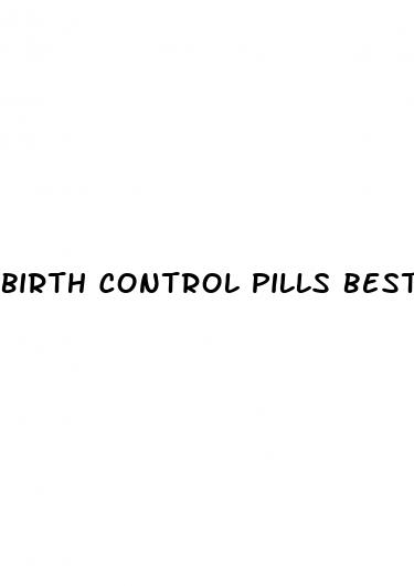 birth control pills best for weight loss