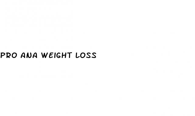 pro ana weight loss
