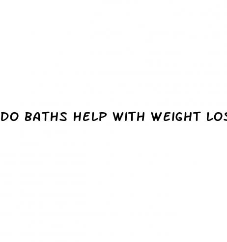 do baths help with weight loss
