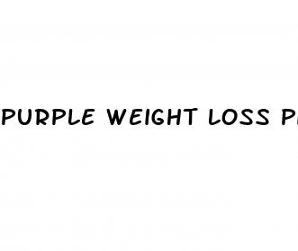 purple weight loss pill