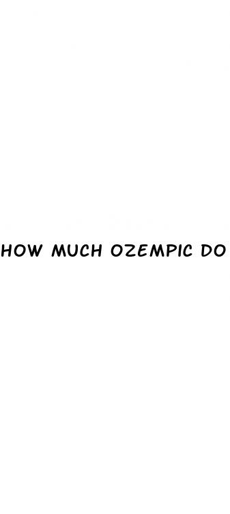how much ozempic do you take for weight loss