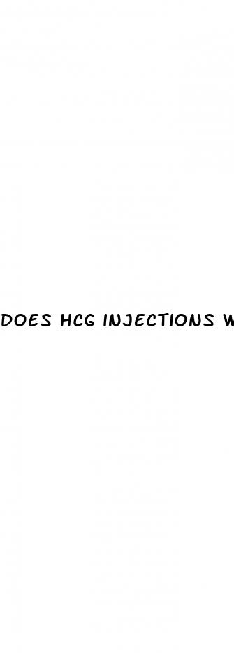 does hcg injections work for weight loss