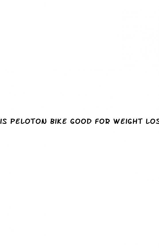 is peloton bike good for weight loss