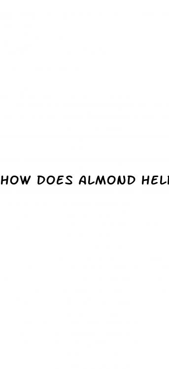 how does almond help in weight loss