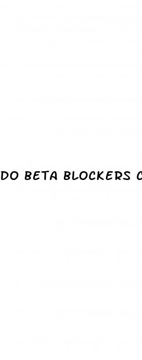 do beta blockers cause weight loss