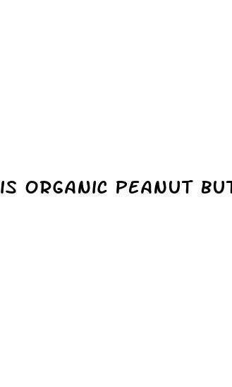 is organic peanut butter good for weight loss