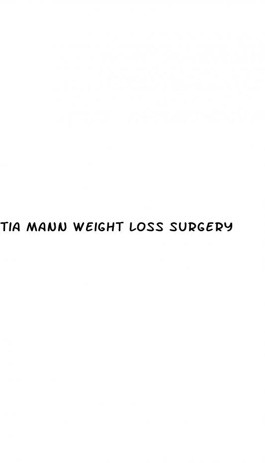 tia mann weight loss surgery