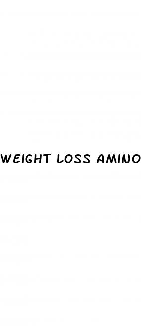 weight loss amino acids