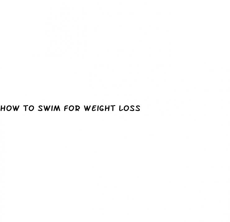 how to swim for weight loss