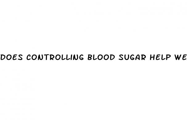 does controlling blood sugar help weight loss