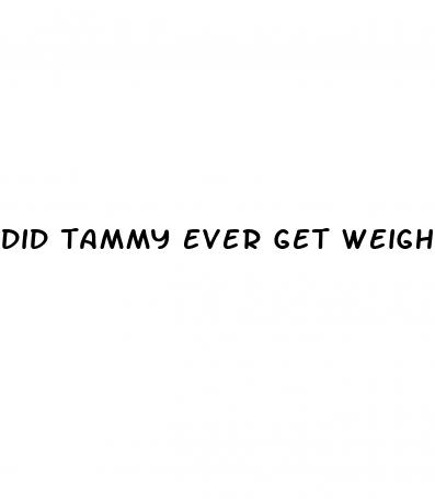 did tammy ever get weight loss surgery