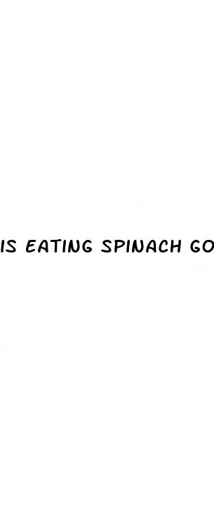 is eating spinach good for weight loss