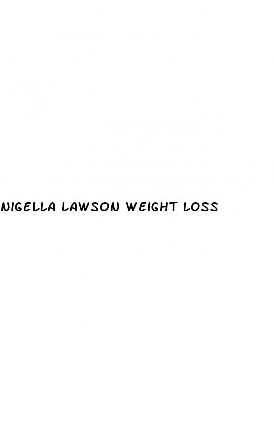 nigella lawson weight loss