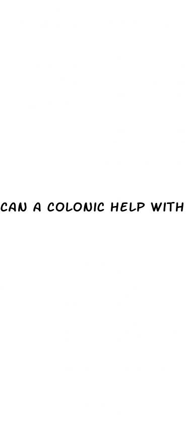can a colonic help with weight loss