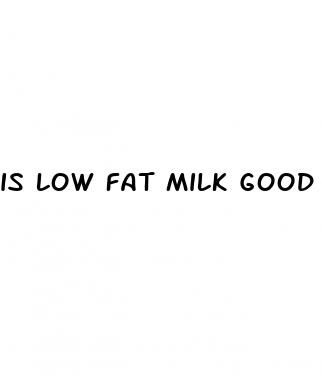 is low fat milk good for weight loss
