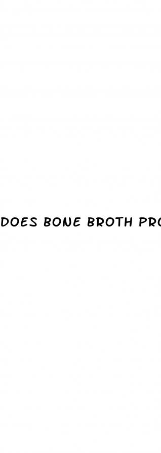 does bone broth promote weight loss