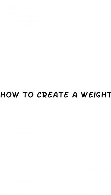 how to create a weight loss chart in excel