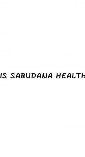 is sabudana healthy for weight loss