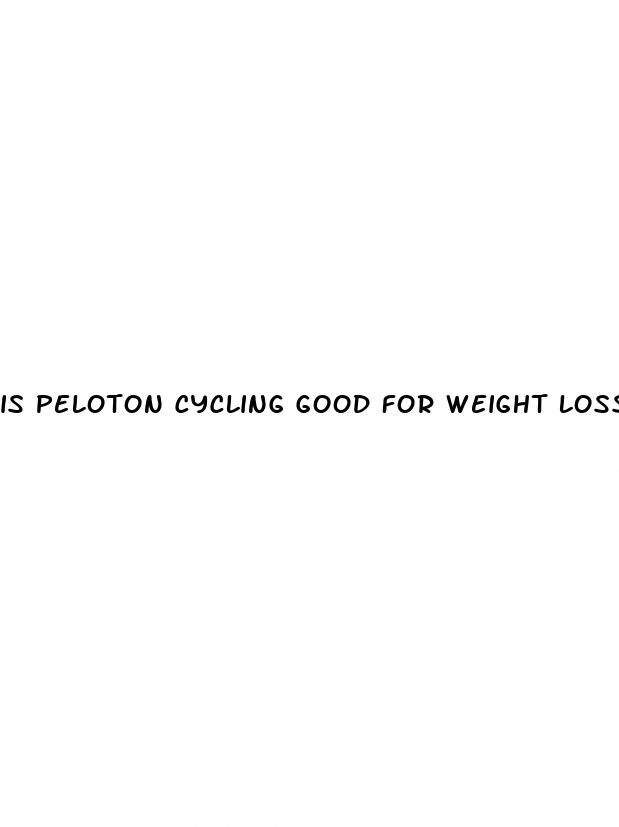 is peloton cycling good for weight loss