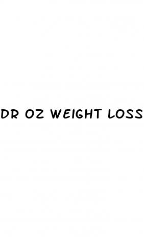 dr oz weight loss pills raspberry