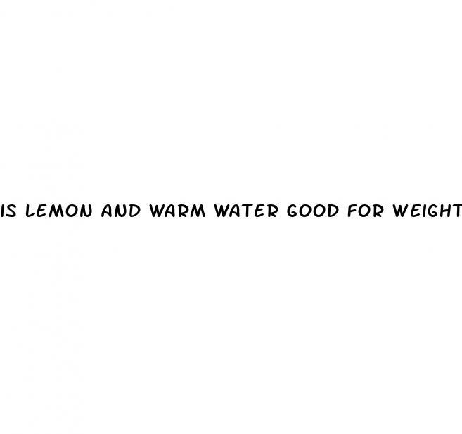is lemon and warm water good for weight loss