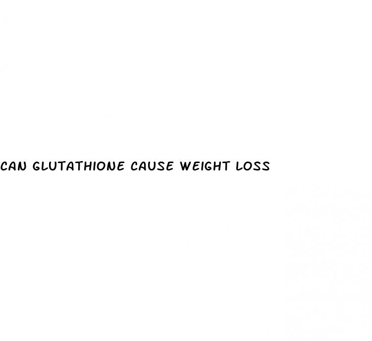 can glutathione cause weight loss