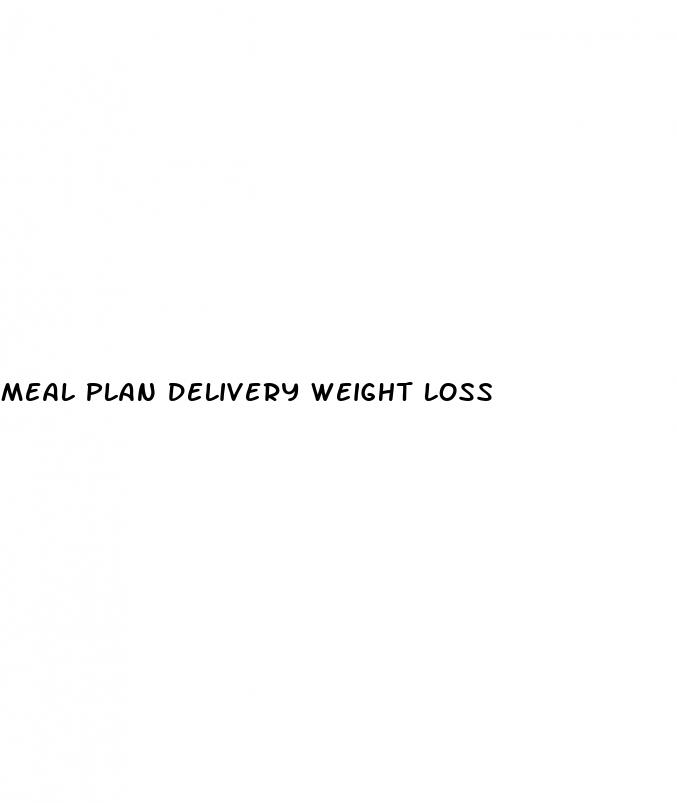 meal plan delivery weight loss