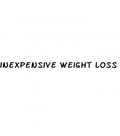 inexpensive weight loss programs