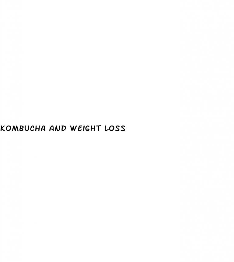 kombucha and weight loss
