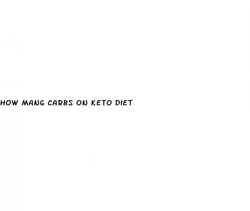 how mang carbs on keto diet