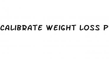 calibrate weight loss program