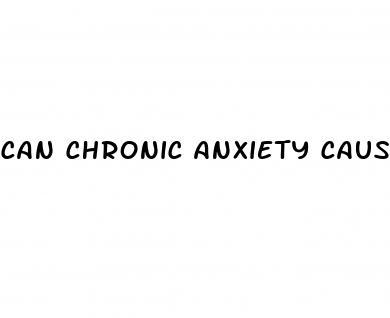 can chronic anxiety cause weight loss