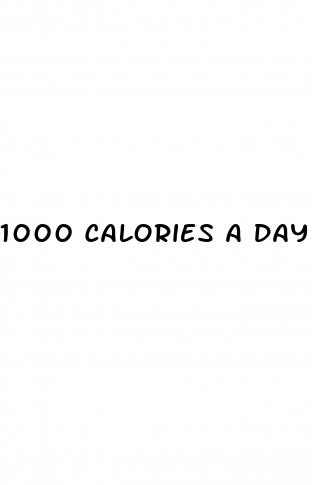 1000 calories a day weight loss calculator