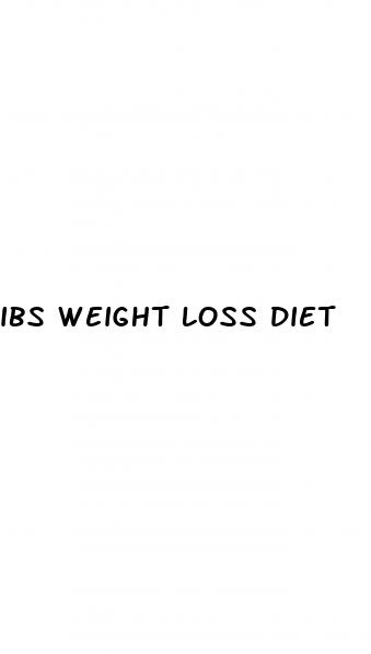 ibs weight loss diet