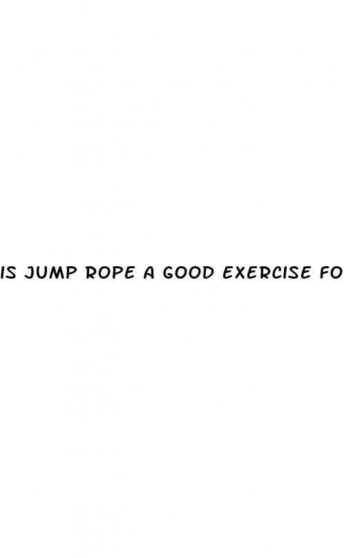 is jump rope a good exercise for weight loss