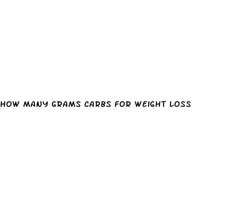 how many grams carbs for weight loss