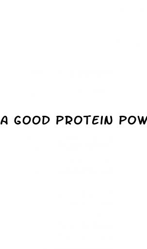 a good protein powder for weight loss