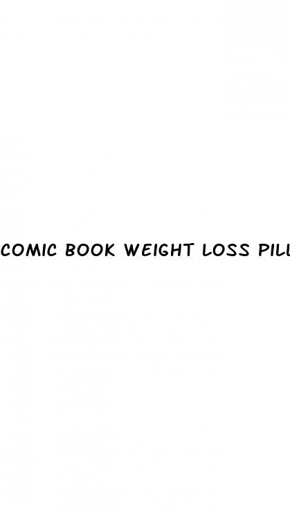 comic book weight loss pill ad